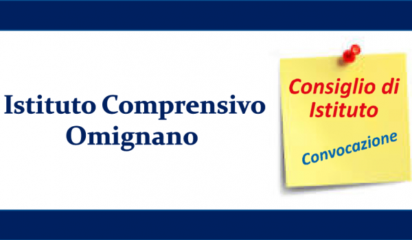 consiglio istituto