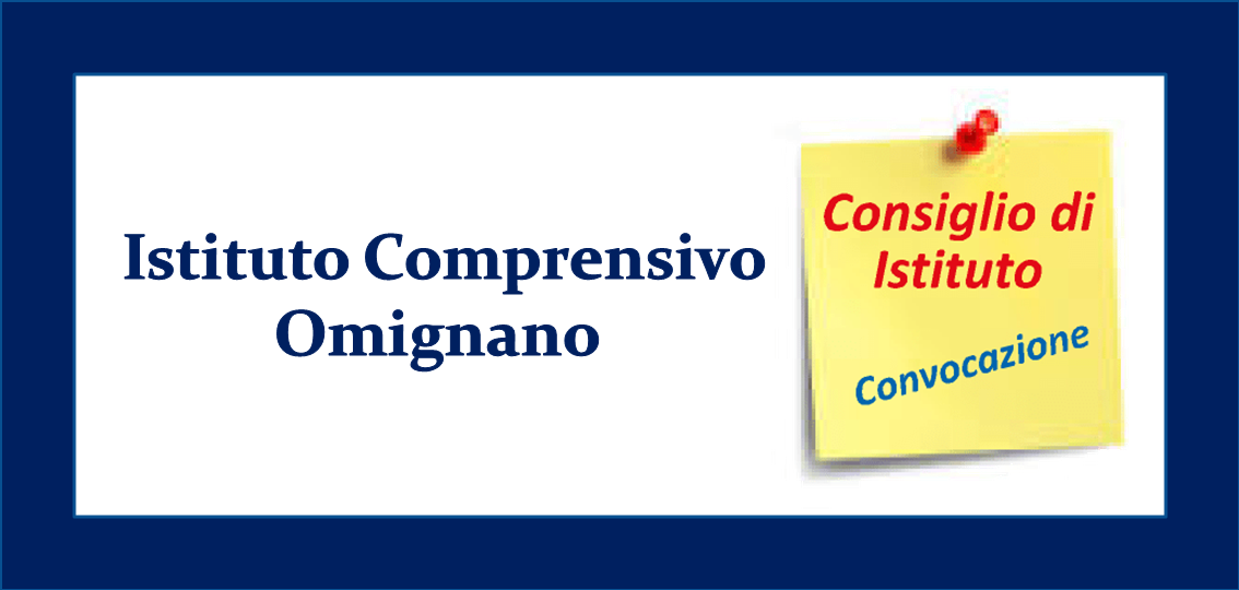 consiglio istituto